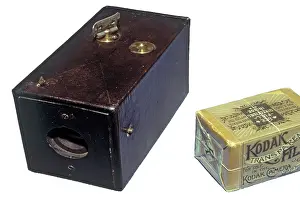 Kodak: 1899 Box Camera and Film