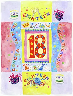 Kember: 18th Birthday Party design