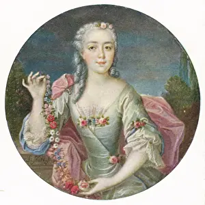 Evidently: 18th century Lady