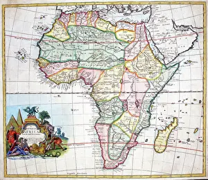 Senex: 18th century Map of Africa