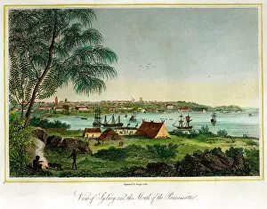 Paramatta: 18th century view of Paramatta, Australia