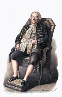 Frogging: 18THC SEATED GENTLEMAN