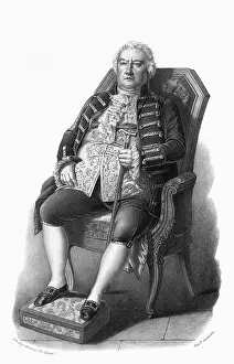 Frogging: 18THC SEATED GENTLEMAN