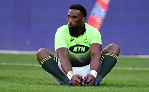 Springbok: 19 August 2017 - Springbok Siya Kolisi warming