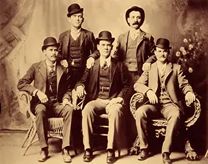 Formality: 1900s Formal Studio Portrait Of