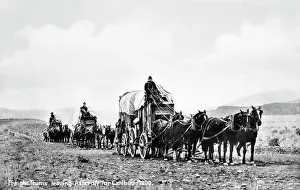 Ashcroft: 1900s Old Post Card Covered Wagon
