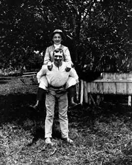 Piggyback: 1900s Turn Of The Century Man