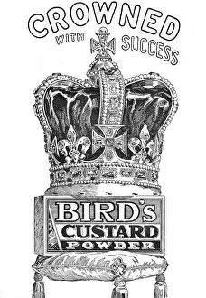 Coronations: 1902 Coronation Bird's Custard Powder advertisement