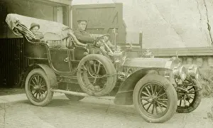 Chauffeur: 1908 Dennis Vintage Car