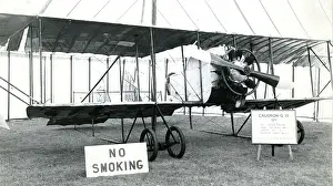 Marquee: The 1912 Caudron GIII of the Nash Collection inside the