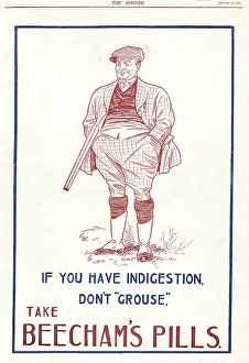 Laxative: 1913 Beechams Pills advert