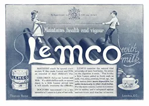 Lemco: 1913 UK Magazine Lemco Advert