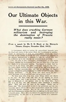Slacker: 1915 Anti-war leaflet