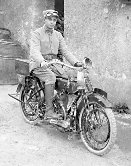 Origins: 1915 BSA Model K with despatch rider