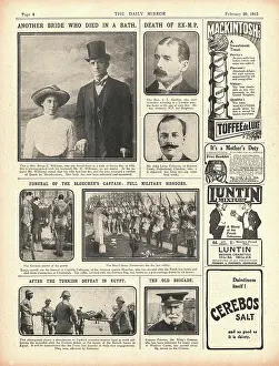 Lofty: 1915 Daily Mirror Bessie Williams, Brides in the Bath Victim