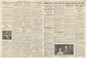 Kluck: 1915 Daily Mirror German Army plan offensive on Paris