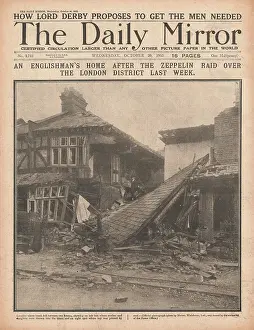 Peterson: 1915 Daily Mirror House destroyed in Zeppelin raid over Lond