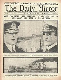 Hipper: 1915 Daily Mirror Sinking of the German cruiser SMS Blucher