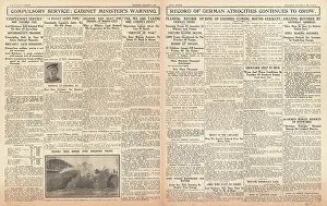 Austro Hungary: 1915 Daily Sketch Criticism of German commanders