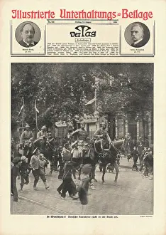 Vilna: 1915 Der Tag German troops enter Warsaw