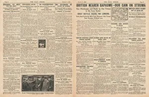 Falkenhayn: 1916 Daily Mirror Allies Capture Combles