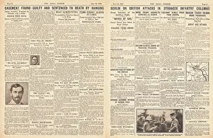 Thiaumont: 1916 Daily Mirror British attacking on the Western Front