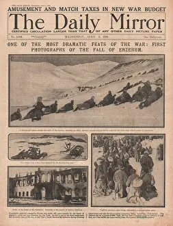 Erzerum: 1916 Daily Mirror Fall of Erzerum