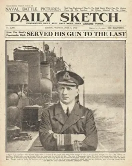 Loftus: 1916 Daily Sketch Commander Loftus W. Jones of HMS Shark