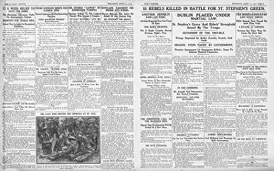 Birdwood: 1916 Daily Sketch Easter Rising in Dublin