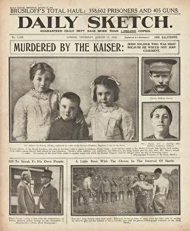 Devlin: 1916 Daily Sketch Private William Devlin executed