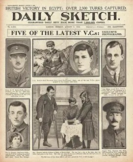 Batten: 1916 Daily Sketch Five VC Holders