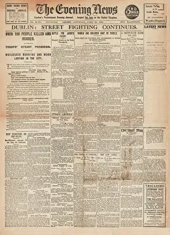 Casement: 1916 Evening News Easter Easter Rising in Ireland