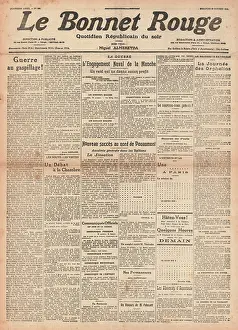 Nubian: 1916 Le Bonnet Rouge Battle of Dover Strait