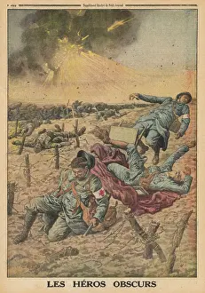 Forgotten: 1916/STRETCHER BEARERS