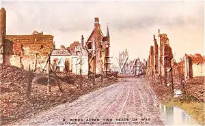 Fiercely: 1916/YPRES IN RUINS