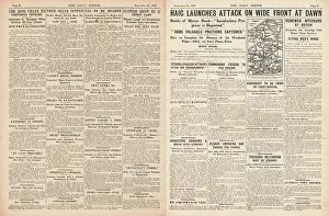 Menin: 1917 Daily Mirror Battle of Menin Road