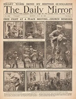 Bolo: 1917 Daily Mirror Conscientious Objectors Meeting