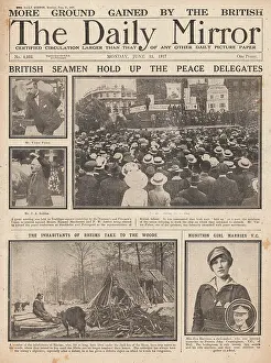 Jowett: 1917 Daily Mirror Protest in Trafalgar Square