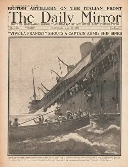 Roeux: 1917 Daily Mirror Sinking of the SS Sontay