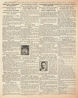 Objectors: 1917 Daily Sketch Conscientious Objector