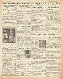 Hetty: 1917 Daily Sketch plot to poison Prime Minister
