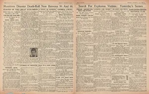 Silvertown: 1917 Daily Sketch Silvertown Explosion