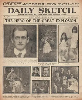 Silvertown: 1917 Daily Sketch Silvertown Explosion