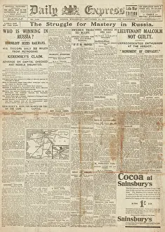Porchester: 1917 The Express Trial of Douglas Malcolm