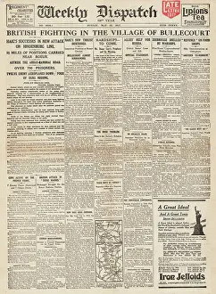 Bullecourt: 1917 Weekly Dispatch British Attack at Bullecourt