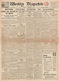 Moisei: 1918 British army attack in Flanders