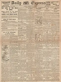 Jerrard: 1918 Daily Express Alan Jerrard awarded VC