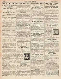 Luftstreitkrafte: 1918 Daily Mirror Gotha raid on London