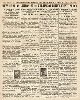 Luftstreitkrafte: 1918 Daily Mirror Gotha raid on London