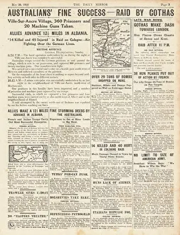 Luftstreitkrafte: 1918 Daily Mirror Gotha raid on London